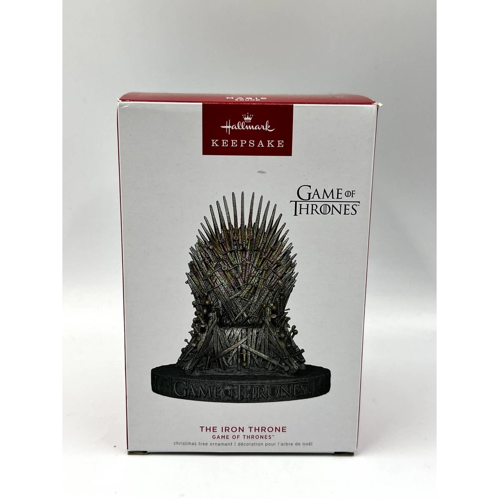 Hallmark Keepsake Christmas Ornament The Iron Throne Game Of Thrones With Sounds